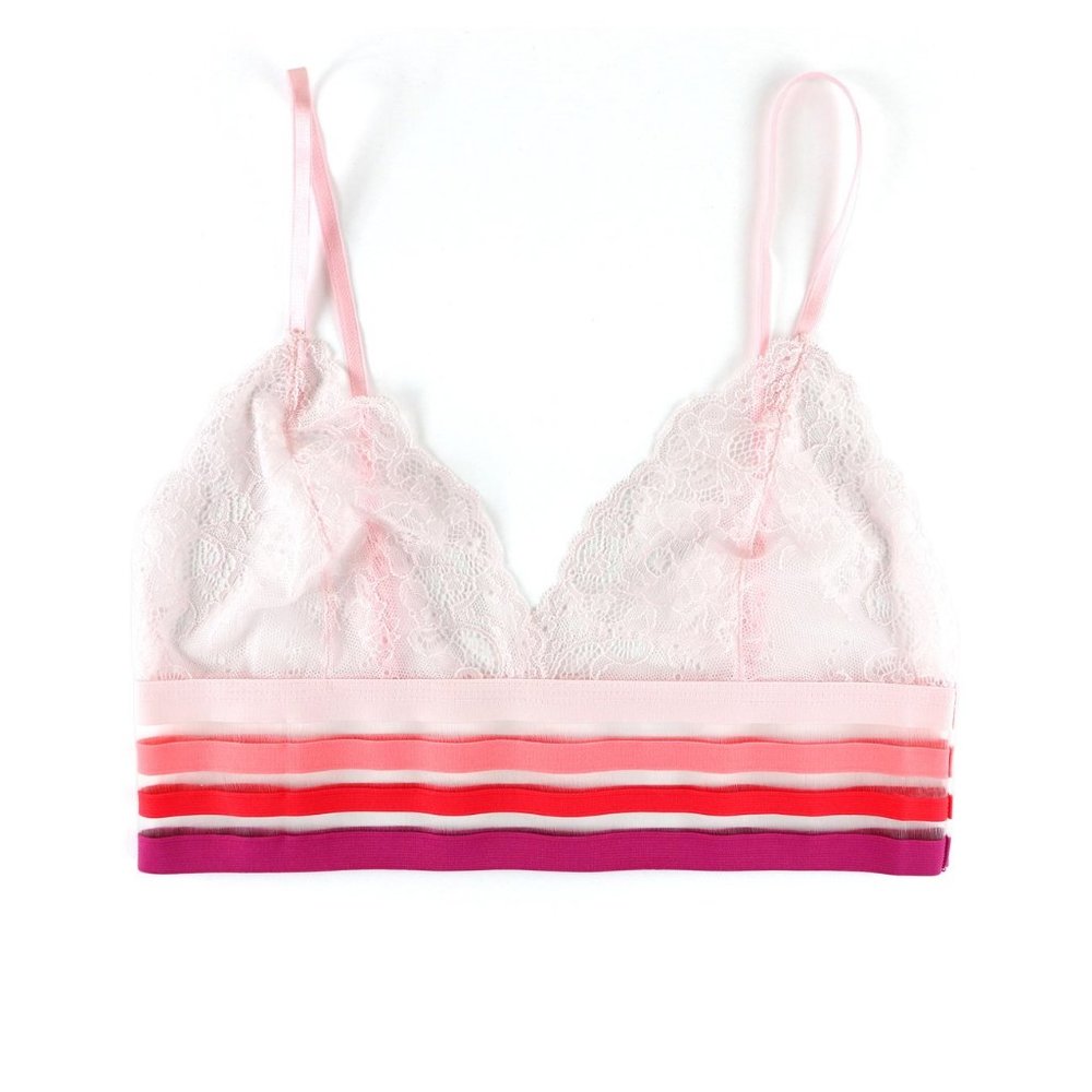 Hanky Panky Sunset Stripe Lace Bralette